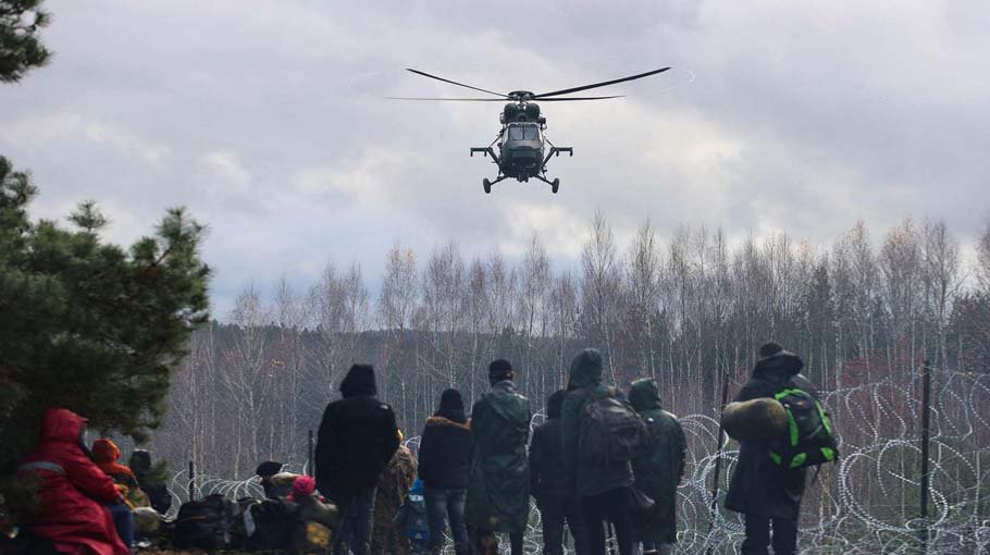Poland blocks migrants on Belarus border, warns of ‘armed’ escalation
