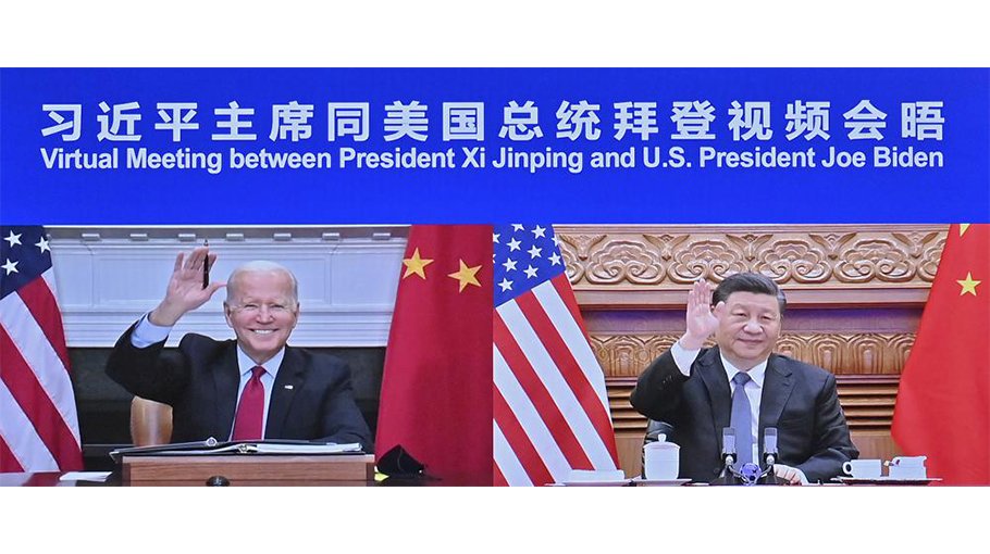 China hails Xi-Biden talks
