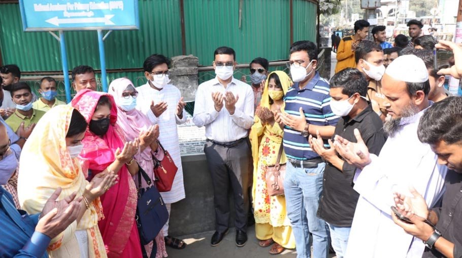 MCC mayor inaugurates RCC paved road