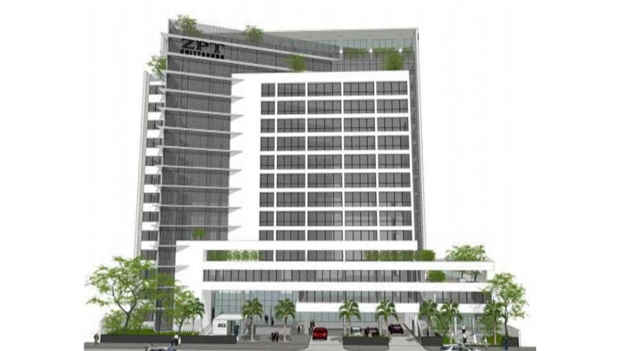 Construction of modern Ctg  Zilla Parishad bldg begins