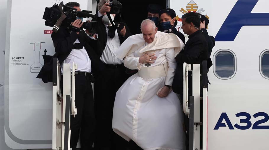 Pope returning home after trip focused on helping migrants