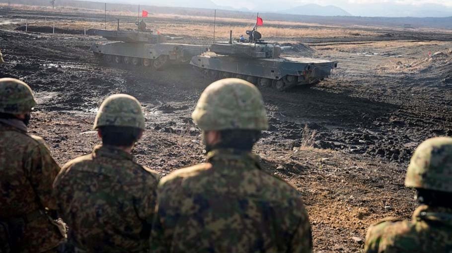 Japan’s military looks to build up