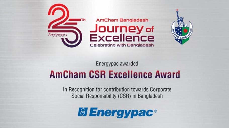 Energypac wins AmCham CSR Excellence Award