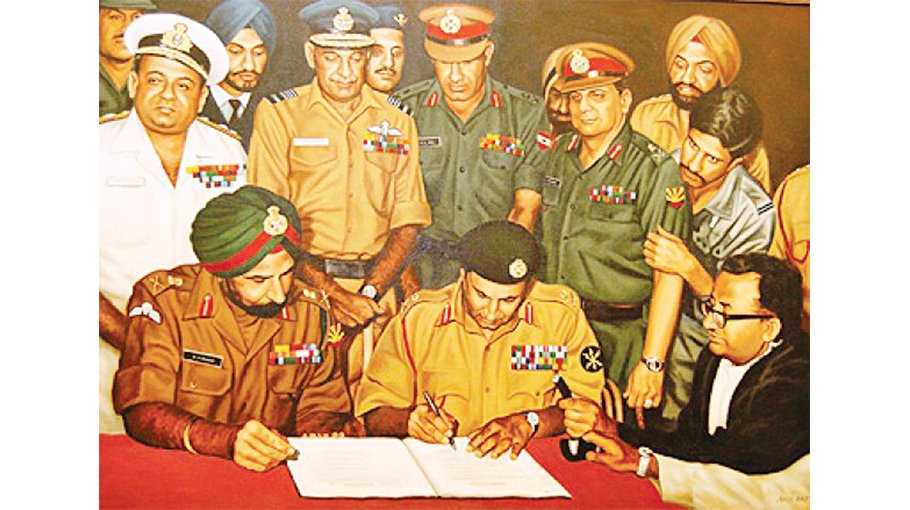 Ignoble surrender of Pakistan Army