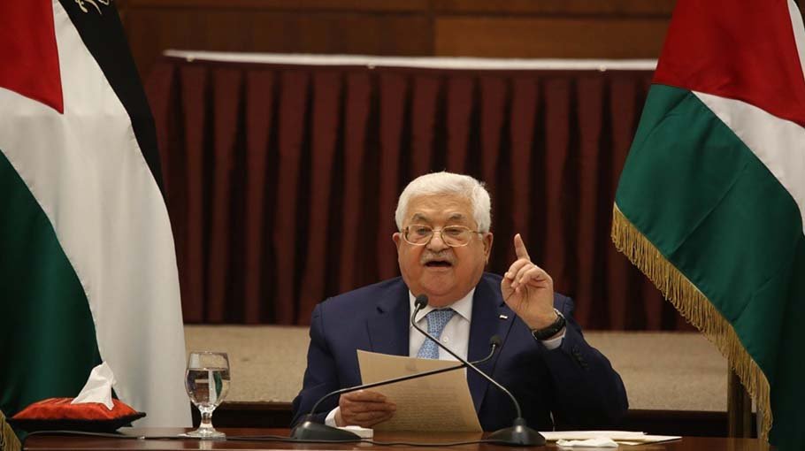 Palestinian president calls on Israel to revive stalled Mideast peace process 