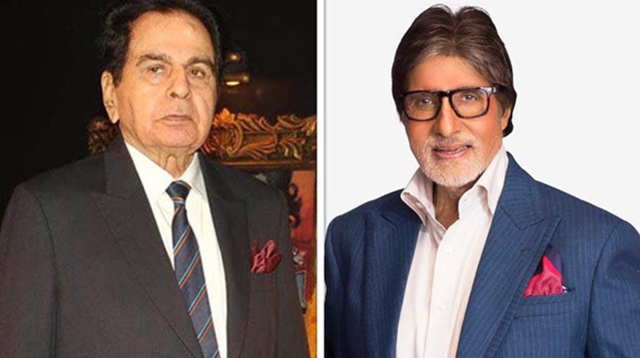 Big B to play Dilip Kumar in his biopic!