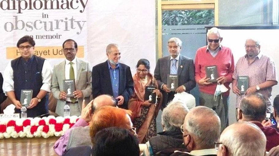 ‘Diplomacy in Obscurity: A Memoir’ book launched
