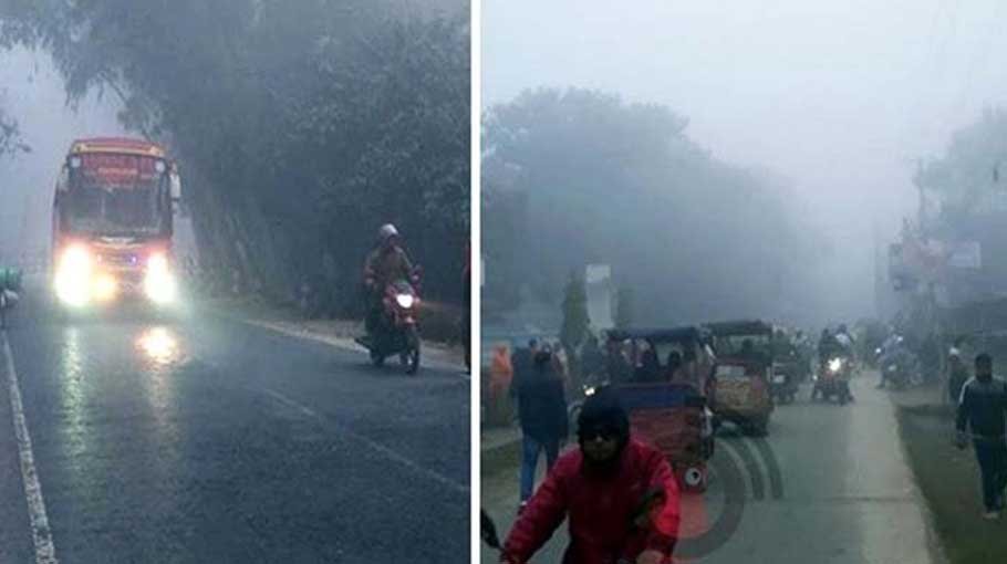 Bone-chilling cold wave sweeps  northern region