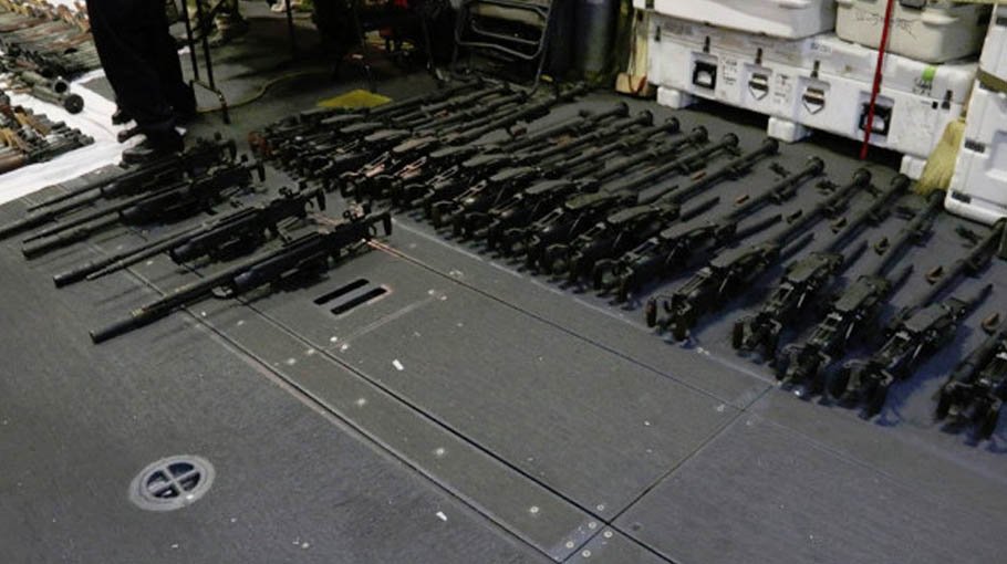 Iran allegedly smuggling weapons to Yemen