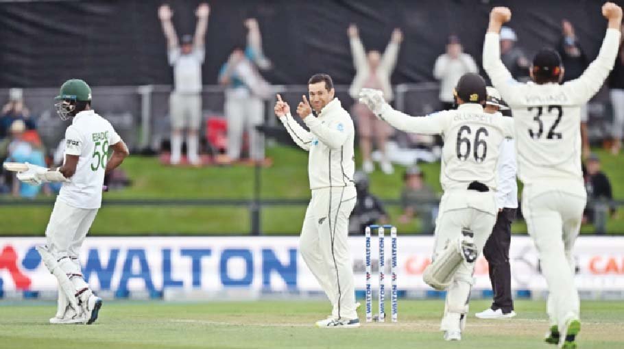 ‘Great way to finish’: Batting maestro Taylor bows out a bowling hero