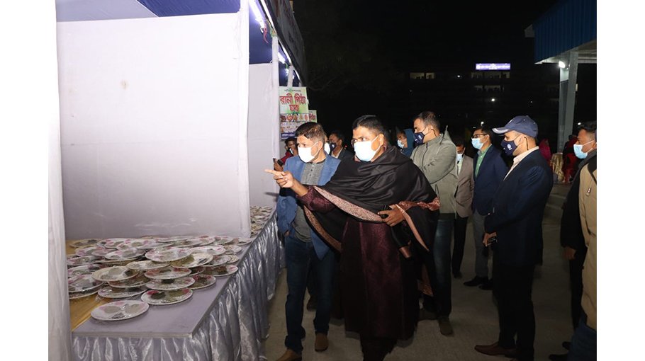 Pitha festival of Rajshahi Police held