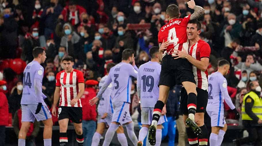 Barca knocked out of Copa del Rey 