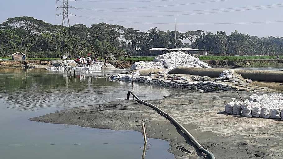 Rubber dam not working properly in Cox’s Bazar