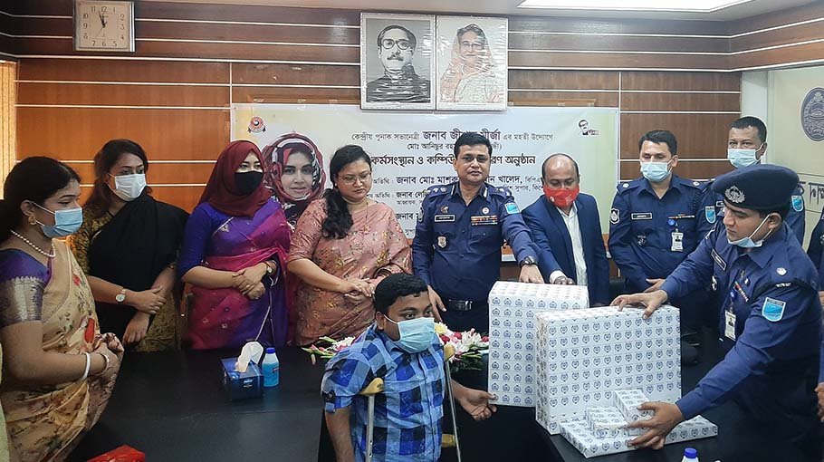 Disabled Anisur finally gets job 