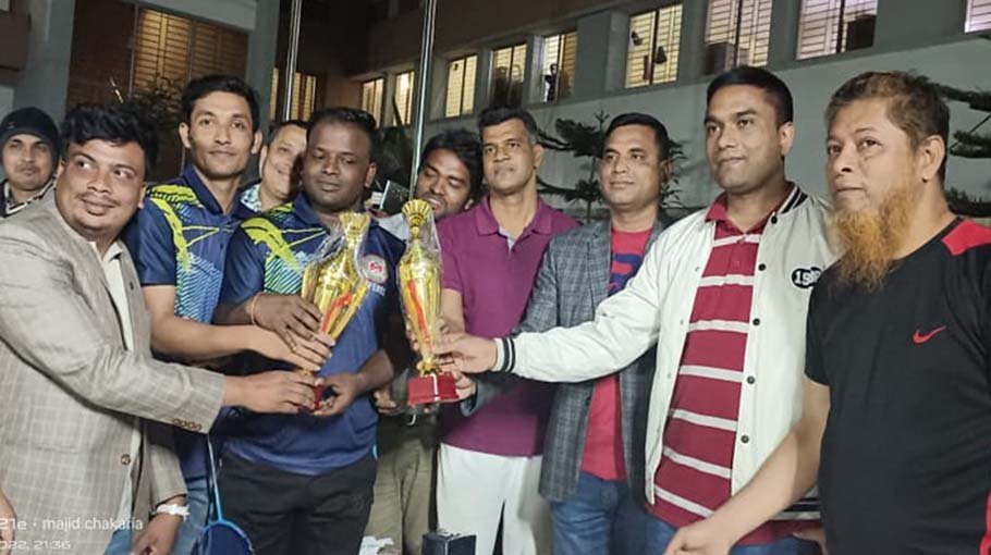 Chakaria Police arranges badminton tourney