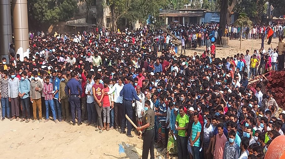 Savar Covid centre exceeds inoculation target