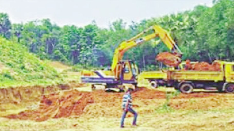 Rogues ruining Lalmai Mainamati hills