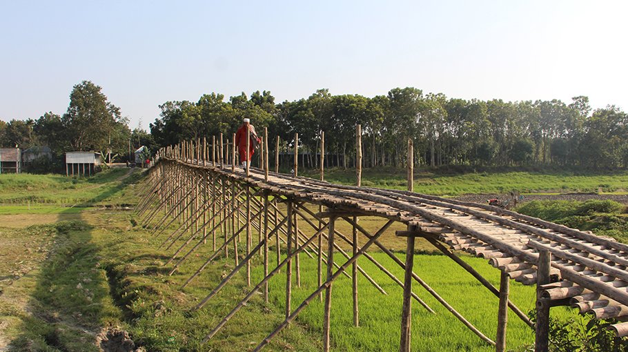 One bridge can change  fate of 15 villages 
