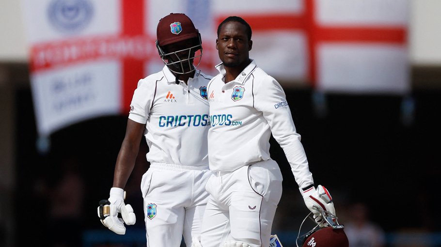 Bonner ton puts Windies on top over England