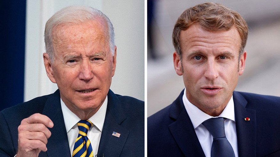 Biden speaks with Macron about developments in Ukraine 