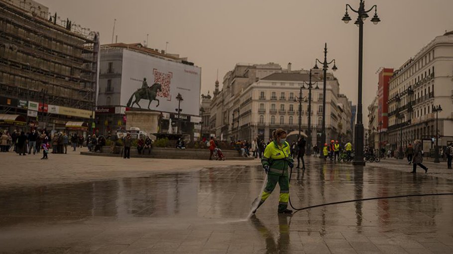 Saharan dust storm covers Spain, reaches France, Portugal