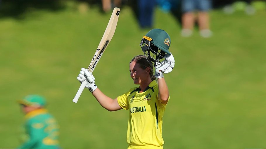 Lanning ton fires Australia to win over SA