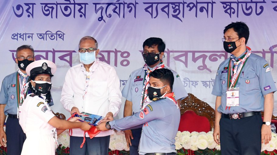 President for utilising scouting to build skilled manpower 