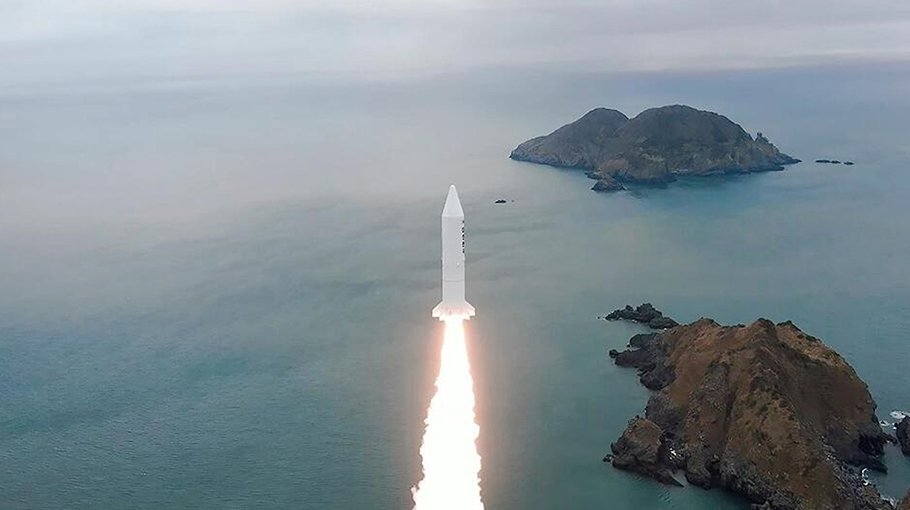 S Korea conducts rocket launch days after North’s ICBM test