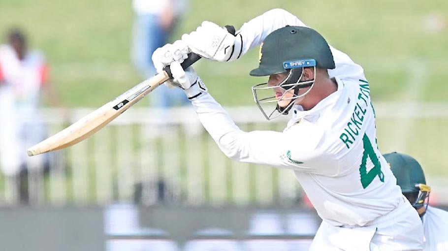 Rickelton reflects on memorable Test debut