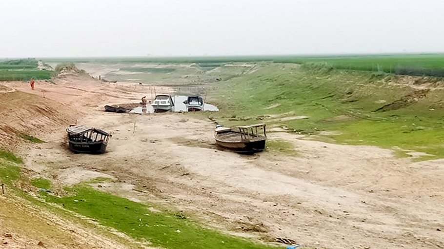 Punarbhaba River on the verge of extinction