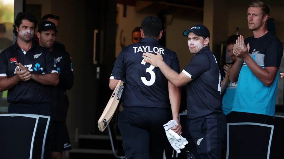 Taylor in tearful farewell to international cricket