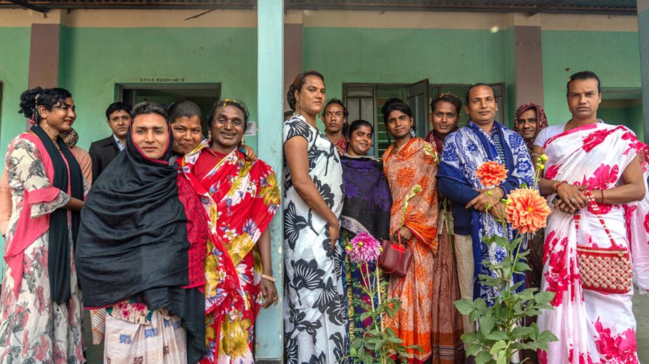 Ethnic groups, transgender getting homes, land 