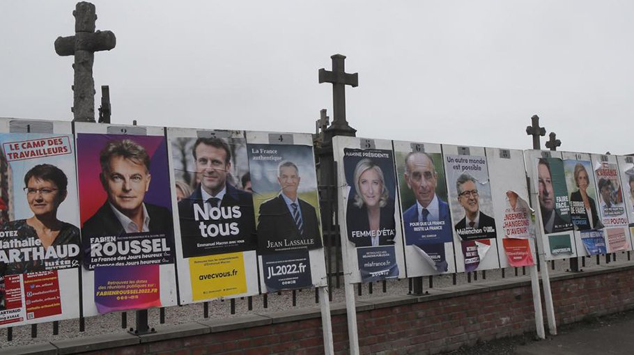 In France, a nail-biting election as Macron’s rival surges
