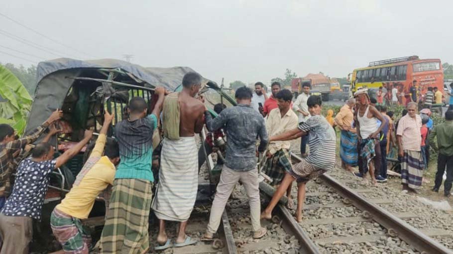 Three members of a family killed in Tangail train accident