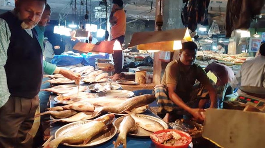Fish sale halts in Kishoreganj