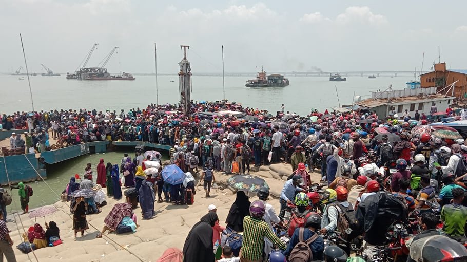 ‘Over 10m people to leave Dhaka for Eid’