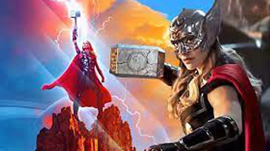 Natalie's Mighty Thor gets her own ‘Love and Thunder’ poster