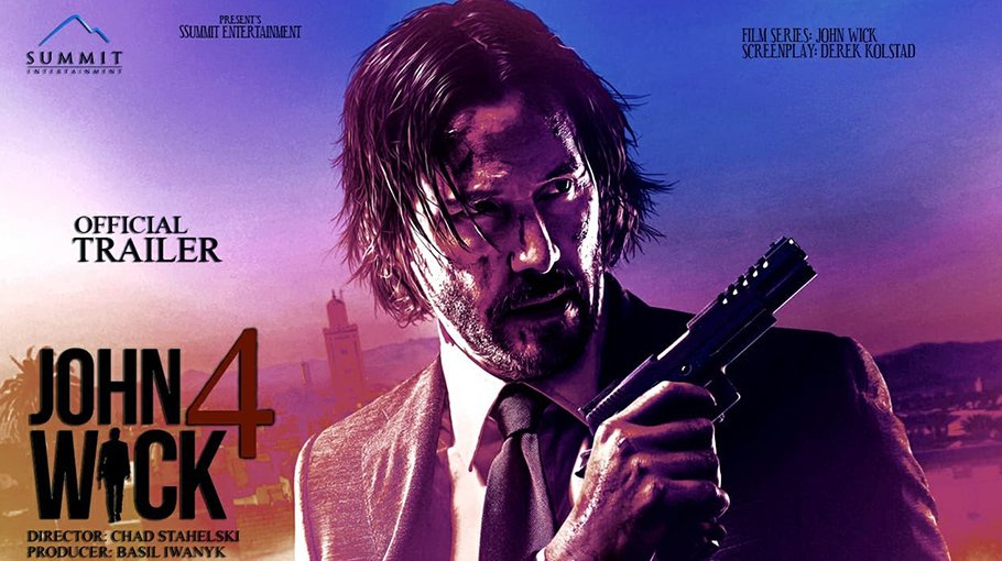 Keanu returns in first official  ‘John Wick 4’ movie poster