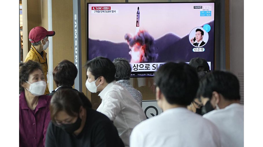 South Korea says North test-fired missile from submarine
