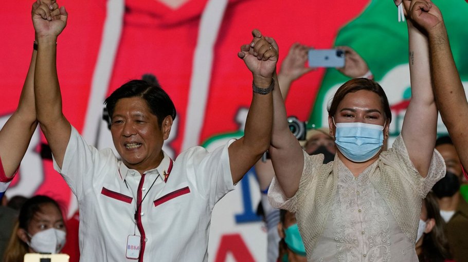 Marcos, Duterte new Philippines president and   vice-president