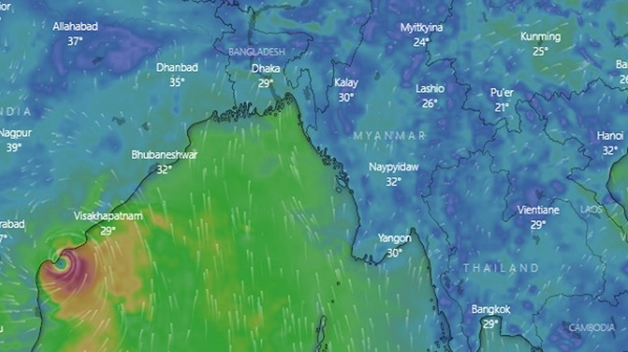 ‘Asani’ moves northwestwards, likely to weaken
