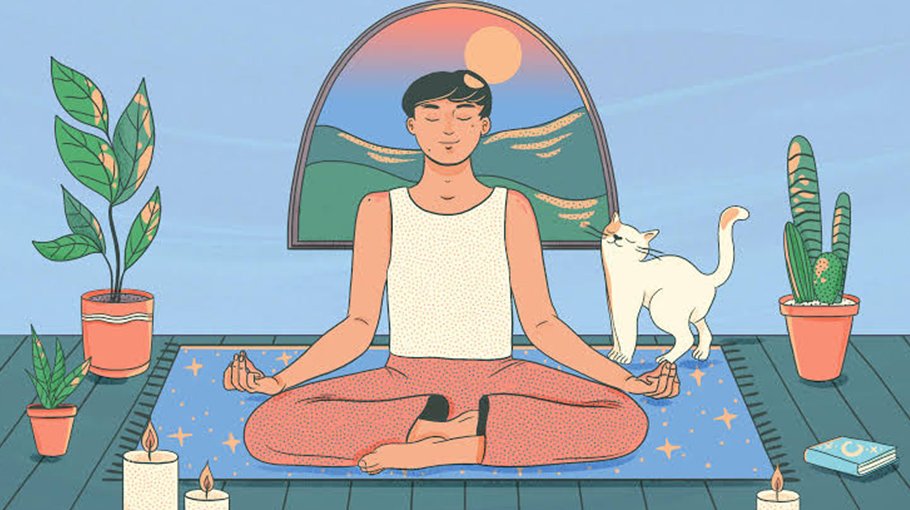 Meditation and exercise  help beat depression