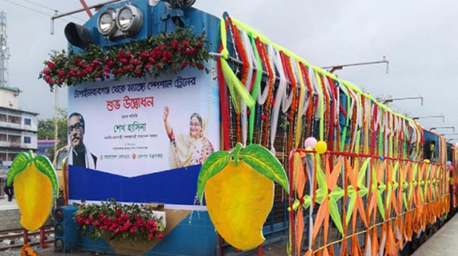 Special mango train from   early June