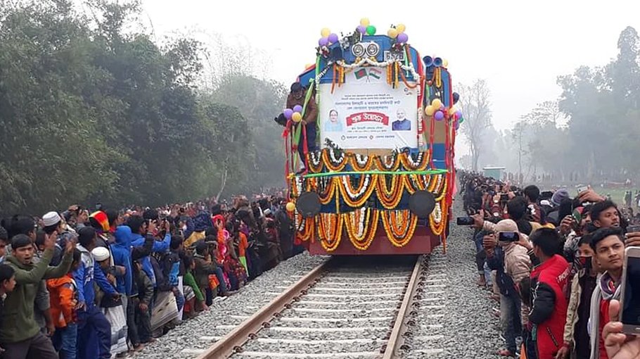 Dhaka-New Jalpaiguri train service inaugurated