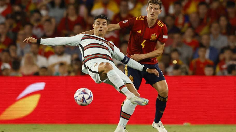 Spain, Portugal share spoils in Nations League
