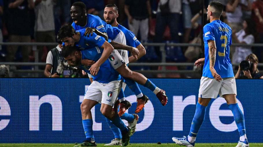 Inexperienced Italy side hold Germany in Nations League