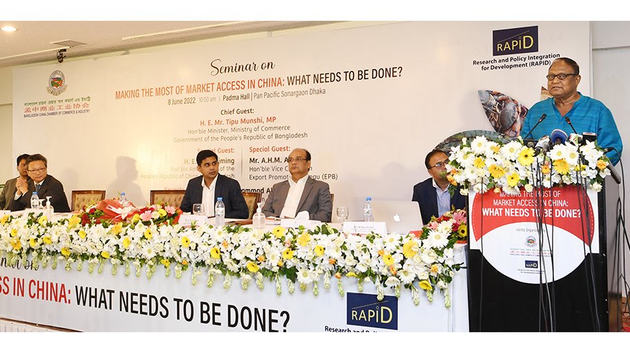 Product diversification, signing TA stressed to boost export to China