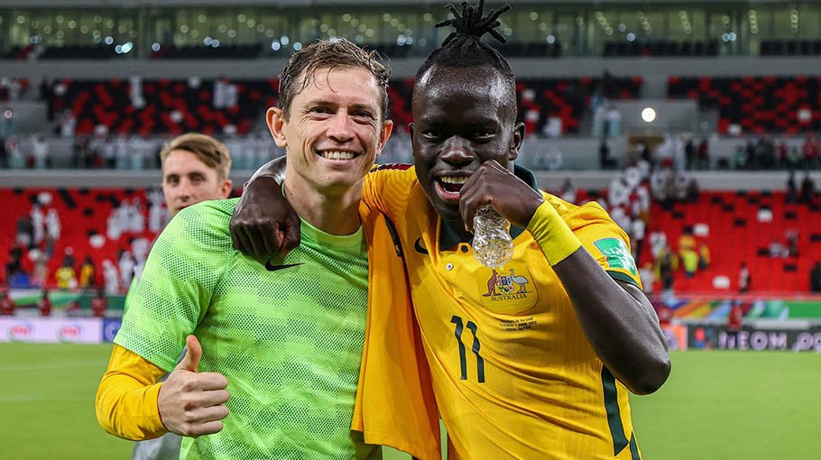 From refugee camp to World Cup, Mabil thanks Australia