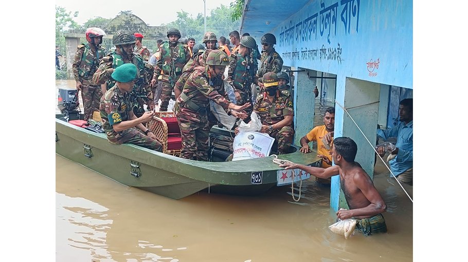 Flood may last for a little longer: Army chief