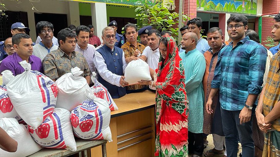 1500 flood-hit families in Moulvibazar get relief